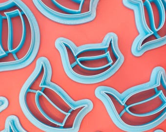 Vintage Letter D Polymer Clay Cutter: Earring & Pendant Making
