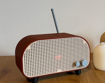 JBL Flip 3 4 5 6 Halter und Flip Essential 2 Halter, Bluetooth Lautsprecher Gehäuse, Retro Lautsprecher Halter Handmade 3D printed