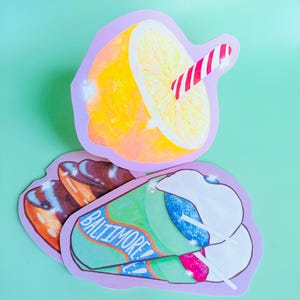 Baltimore Sweet Grußkarten Set | Maryland Themed Food Bundle | Ideal für Einfach weil, Danke, Denken an Sie, Urlaub oder Geburtstag