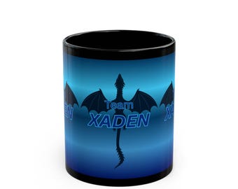 Team Xaden Dragon Rider Mug – Fantasy Book Lover Gift