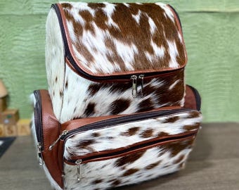 Backpack Cowhide Travel bag - Perfect Travel Weekend Rucksack for Moms, Durable & Functional Gift Bag for Every day, Ideal for Mother’s Day
