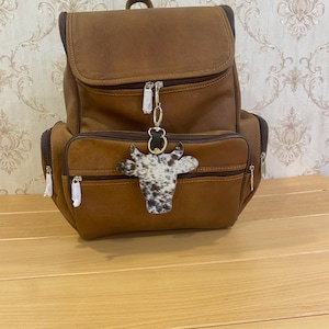 Leather Backpack full Grain Diaper Bag for Moms, Unique Handmade Leather Bag, Stylish & Practical Rucksack, Perfect Gift for Mothers
