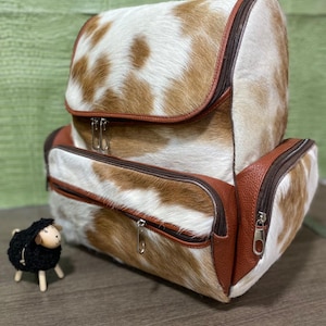 Rucksack aus Rindsleder - Perfekter Reise-Wochenendrucksack für Mütter, langlebige und funktionelle Geschenktasche für jeden Anlass, ideal für den Muttertag