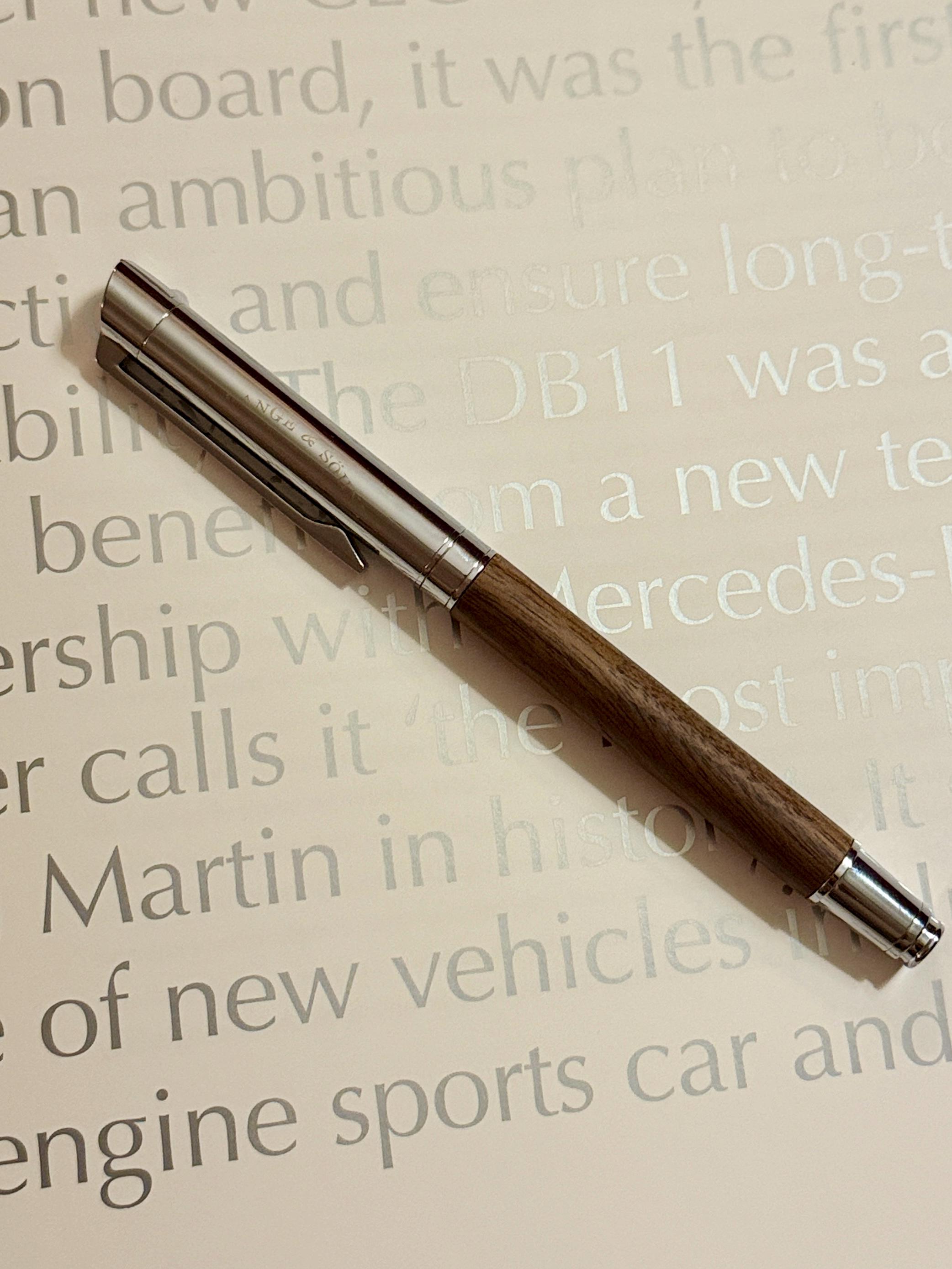 新品未使用 ランゲ＆ゾーネ ウォッチオーナー限定 マホガニーウッド