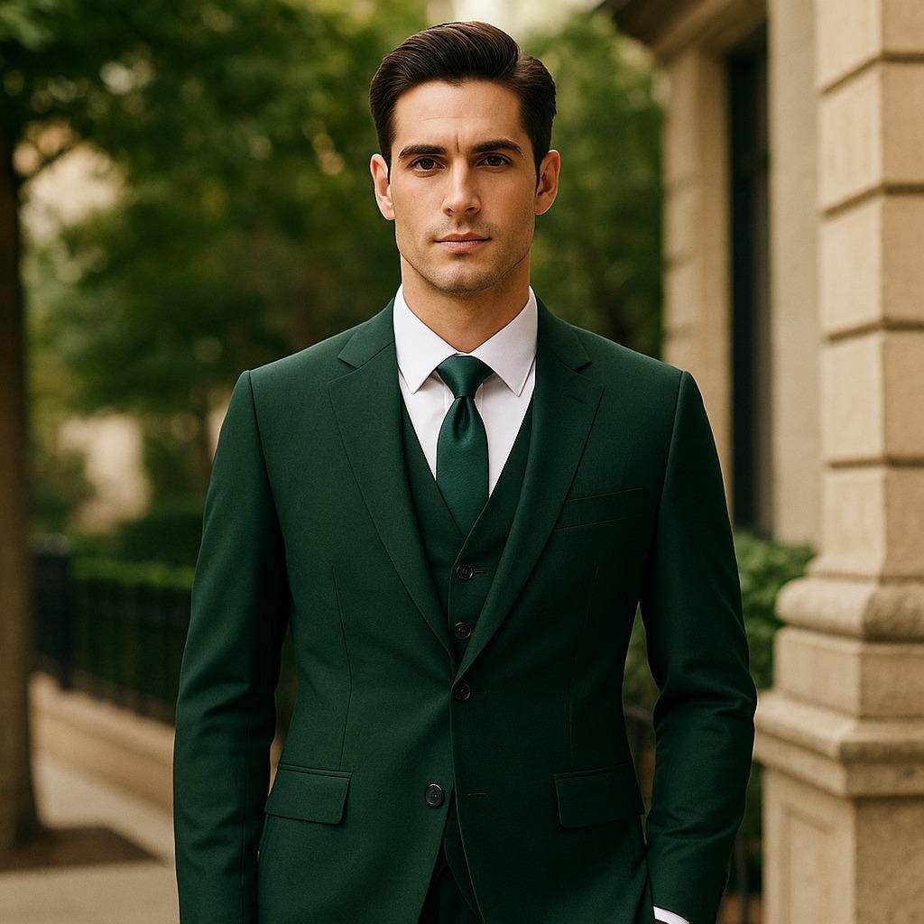 Emerald Suit Jacket - Etsy