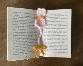 Cat bookmark, handmade crochet (pack of 2)