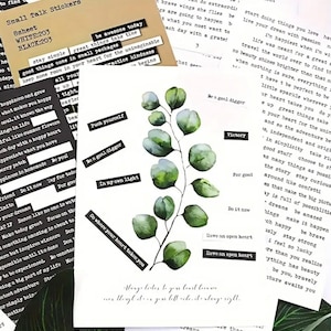 406 stuks inspirerende quotestickers