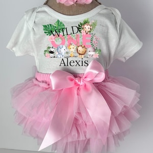 Pink Tutu Birthday Ensemble for Your Little Wild One