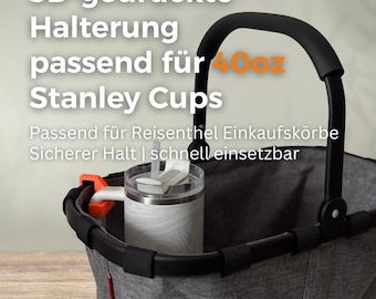 Stanley Cup Halterung für Einkaufskorb (40oz)