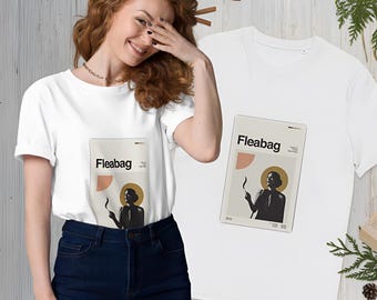 Fleabag Inspired Unisex Softstyle T-Shirt, fleabag poster Casual Tee, Gift for Fleabag fans, Fleabag print Shirt, fleabag sticker Apparel