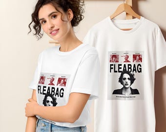Fleabag Graphic Unisex T-Shirt, Tee for Fleabag Fans, Gift for fleabag poster Lovers, fleabag print shirt, fleabag statue T shirt