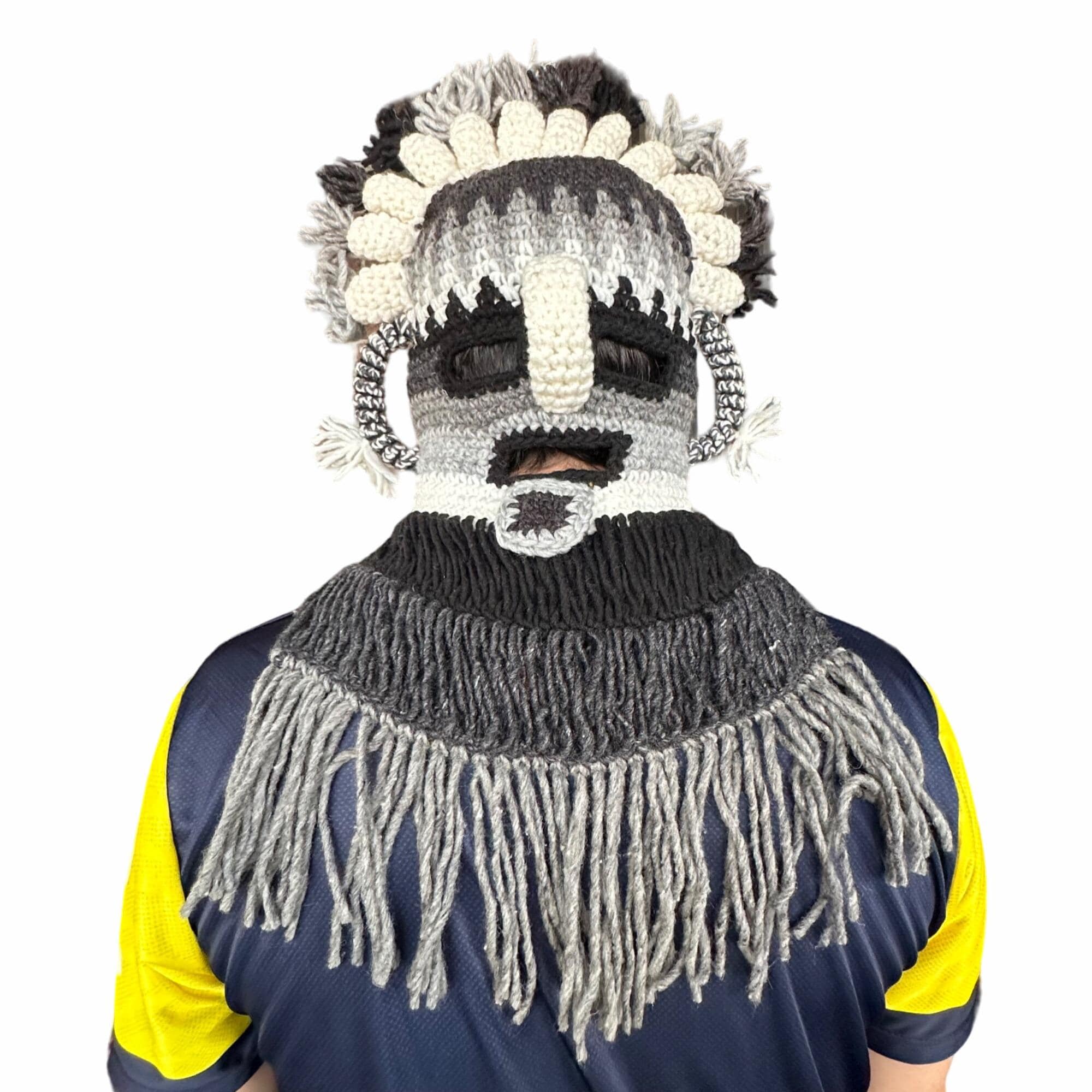 ⭐Diablo Huma Handmade Exotic Adult Mask Aya Incas Ecuador Inti Raymi festival OZ Handmade Exotic Adult Mask Aya Diablo Huma Incas Ecuador  main image 2