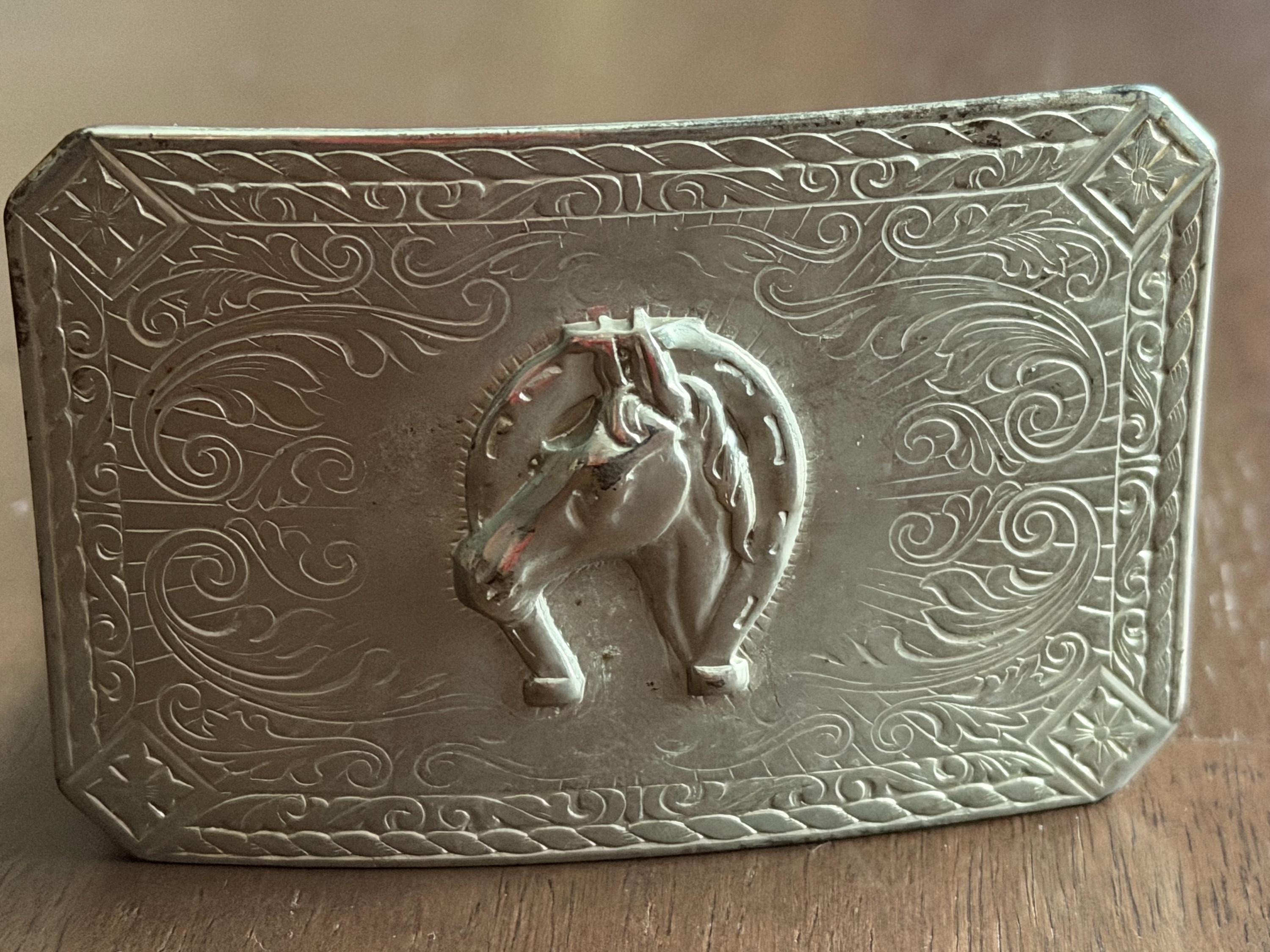 3 Horses Belt Buckle - Etsy