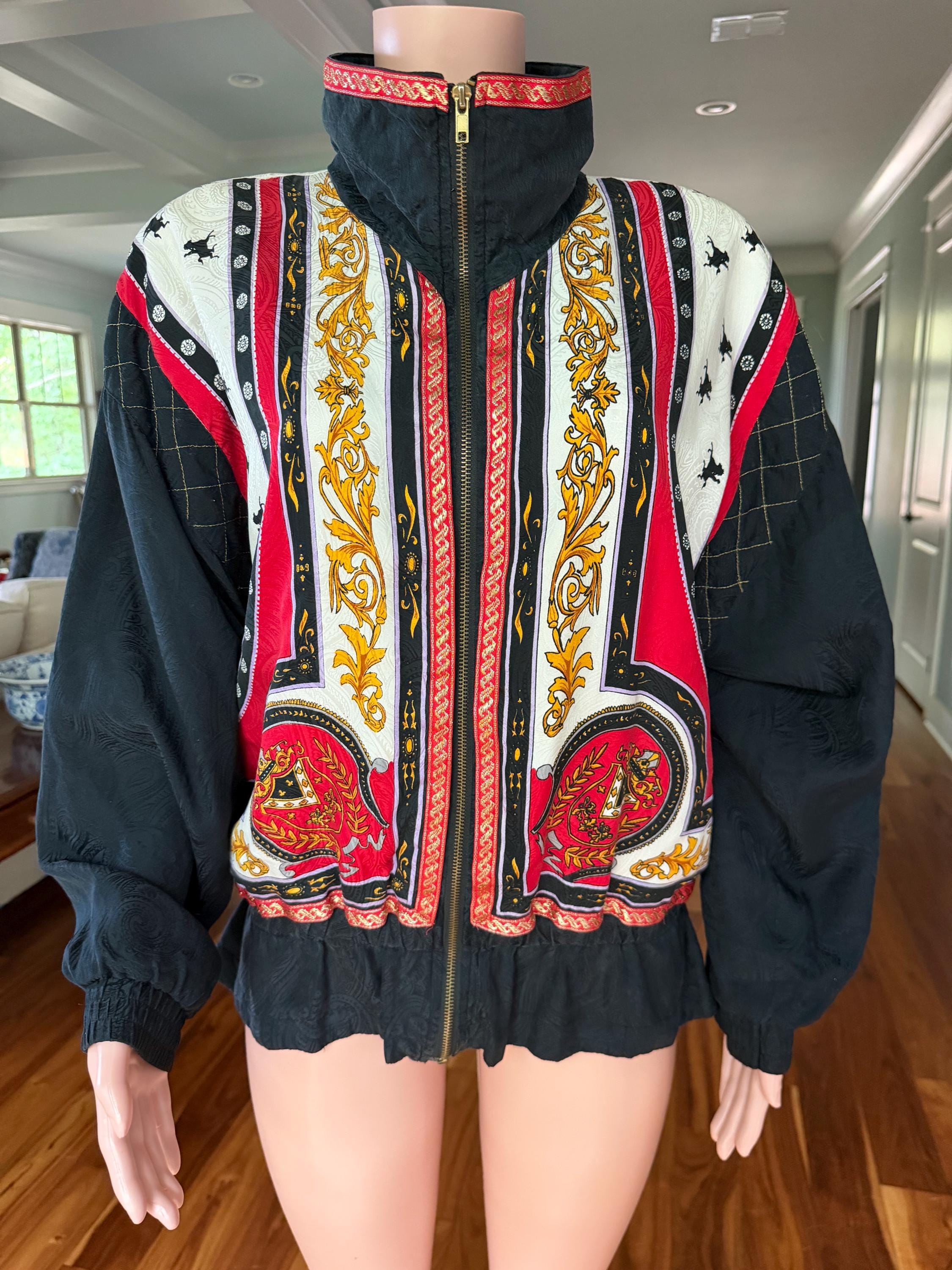 ジャケット・アウター Baroque Baroque Windbreaker - Etsy