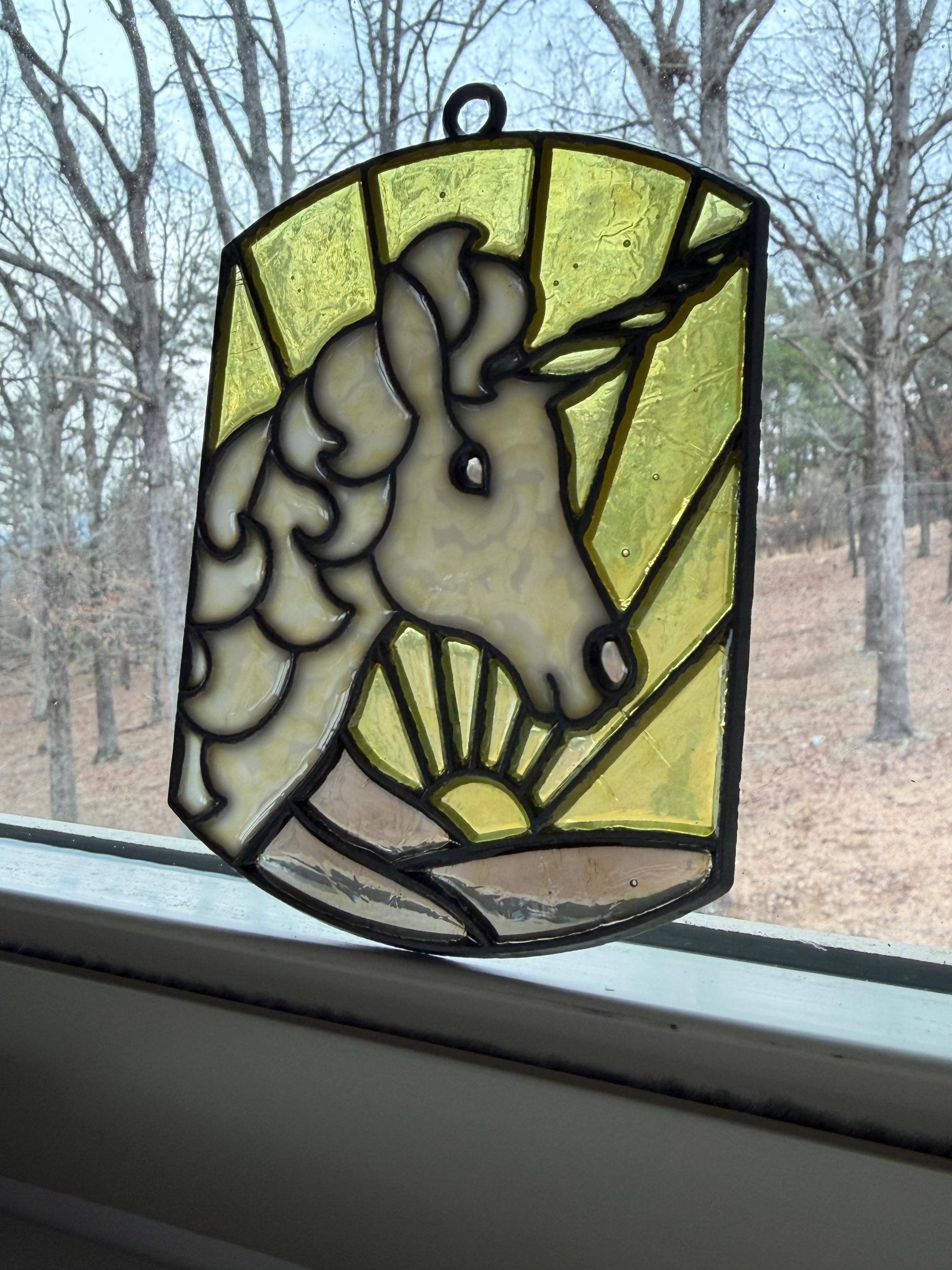 1980s Unicorn Glass - Etsy
