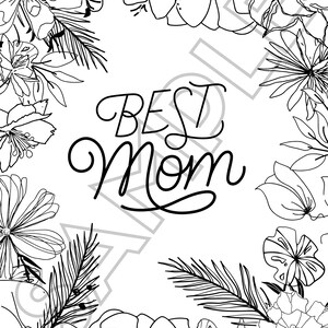 Mother&#39;s Day Coloring and Activity Pages