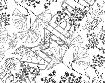 Floral Coloring Pages