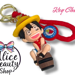 Luffy Key Chain/ One Piece/ Monkey D. Luffy Anime Items