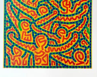 Keith Haring - San Francisco Museum of Modern Art (1998) - Vintage Exhibition Poster