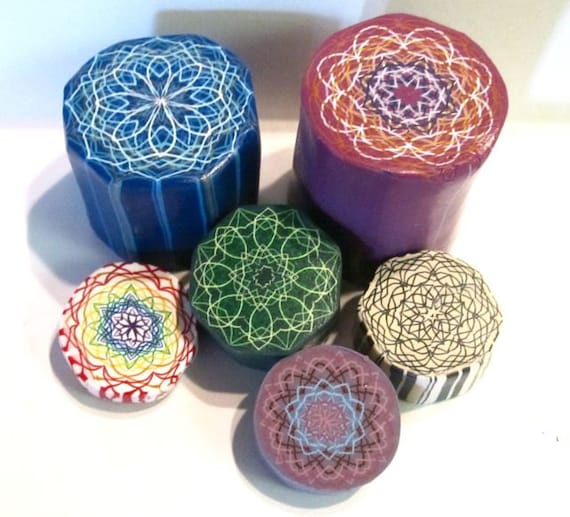 Polymer Clay String Art Canes Cane Builder Back Issue February Etsy