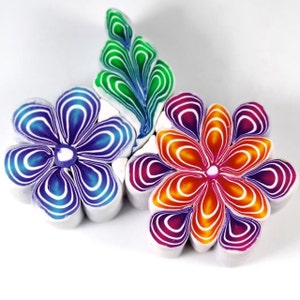 Polymer Clay Quilled Canes Tutorial