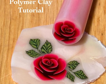 Polymer Clay Rose Cane Tutorial