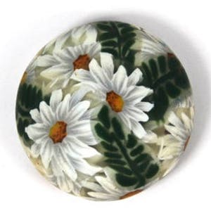 Polymer Clay Daisy, Fern, Bubble, and Sunflower Cane Tutorial image 1