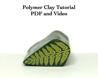 Polymer Clay Fern Cane Tutorial