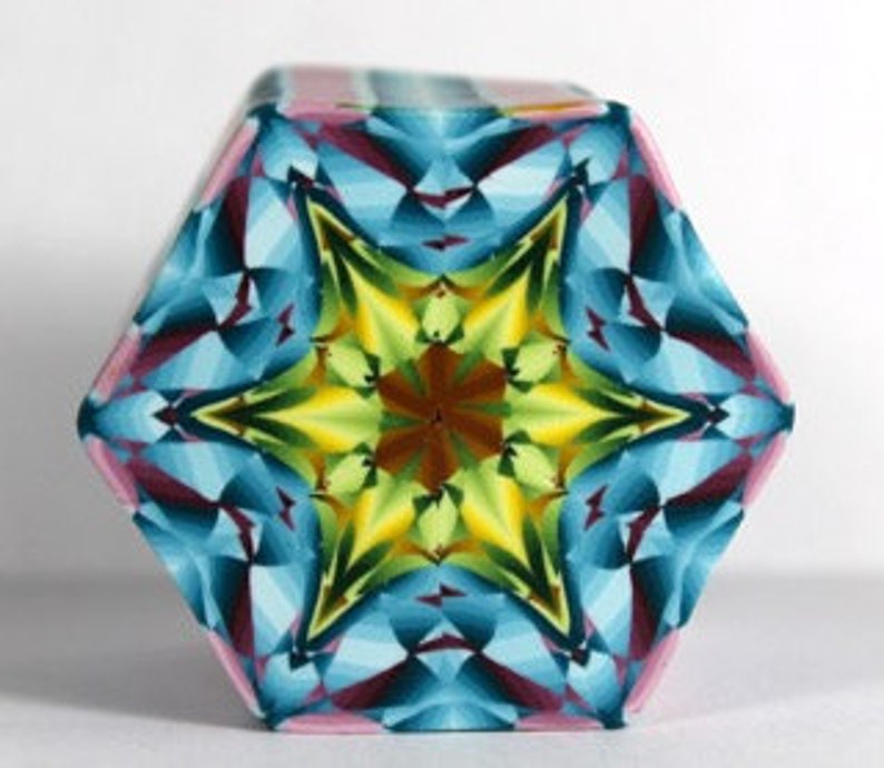 Polymer Clay Gemstone Kaleidoscope Cane Tutorial image 3