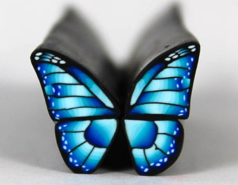 Polymer Clay Lampwork Tutorial and Butterfly Cane image 6