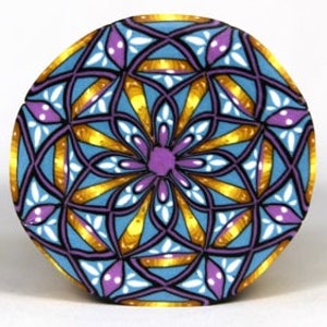 Polymer Clay X Mandala Cane Tutorial