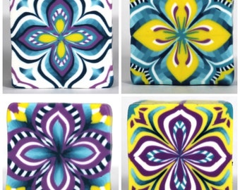 Polymer Clay Pinch Tile Cane Tutorial