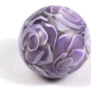 Polymer Clay Glass-like Murrine Translucent Cane Daffodil and other Flowers Tutorial image 3