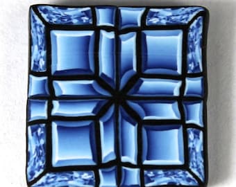 Polymer Clay Cut Glass Cane Tutorial