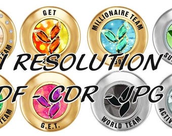 Herbalife team logo, millionaire, president, get, world team, active world team