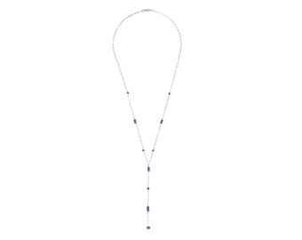 Gem PC Y Necklace