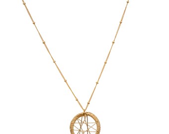 Dream Catcher Star Necklace