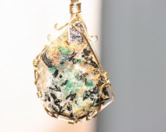 Emerald Pendant Huge Gorgeous