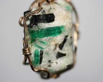 Jewelry Emerald Pendant