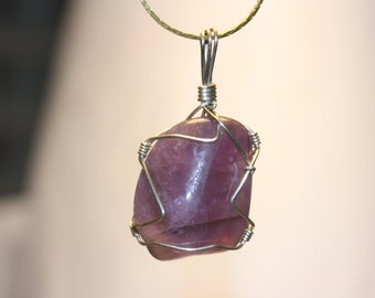Pendant Amethyst Stone Of Enlightenment