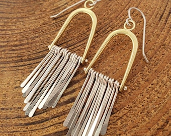 Long Fringe Earrings