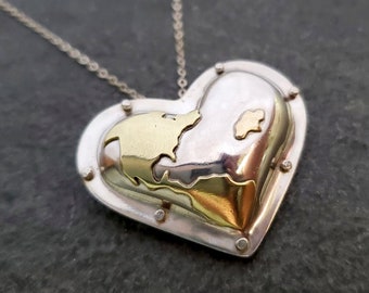 World Heart necklace