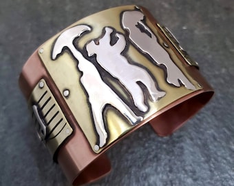 Secondliner New Orleans Cuff Bracelet