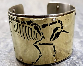 Unicorn Bones Cuff Bracelet