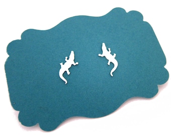 Alligator Stud Earrings