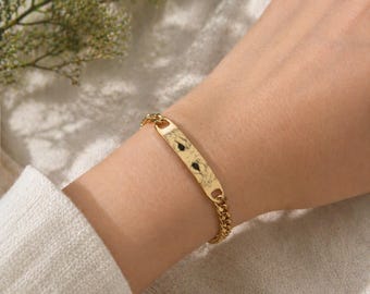 Pet Memorial Photo Bracelet, Custom Engraved Pet Bracelet, Personalized Picture Jewelry, Dog Loss Gift, In Loving Memory Jewelry