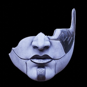 ALICIA MASK - 3D Print Digital Model - Clair Obscur Expedition 33 fan art