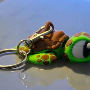 3D Printed Flexi Turtle Keychain