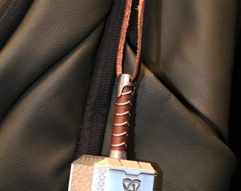 Thors Hammer Mjölnir magnetischer Schlüsselanhänger - 3D Gedruckt - Kühlschrank Magnet - Wikinger Zubehör