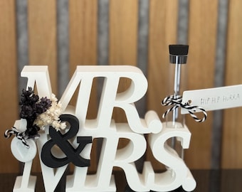 3D printing file including commercial license - STL Bambu Studio - MrMrs - Wedding